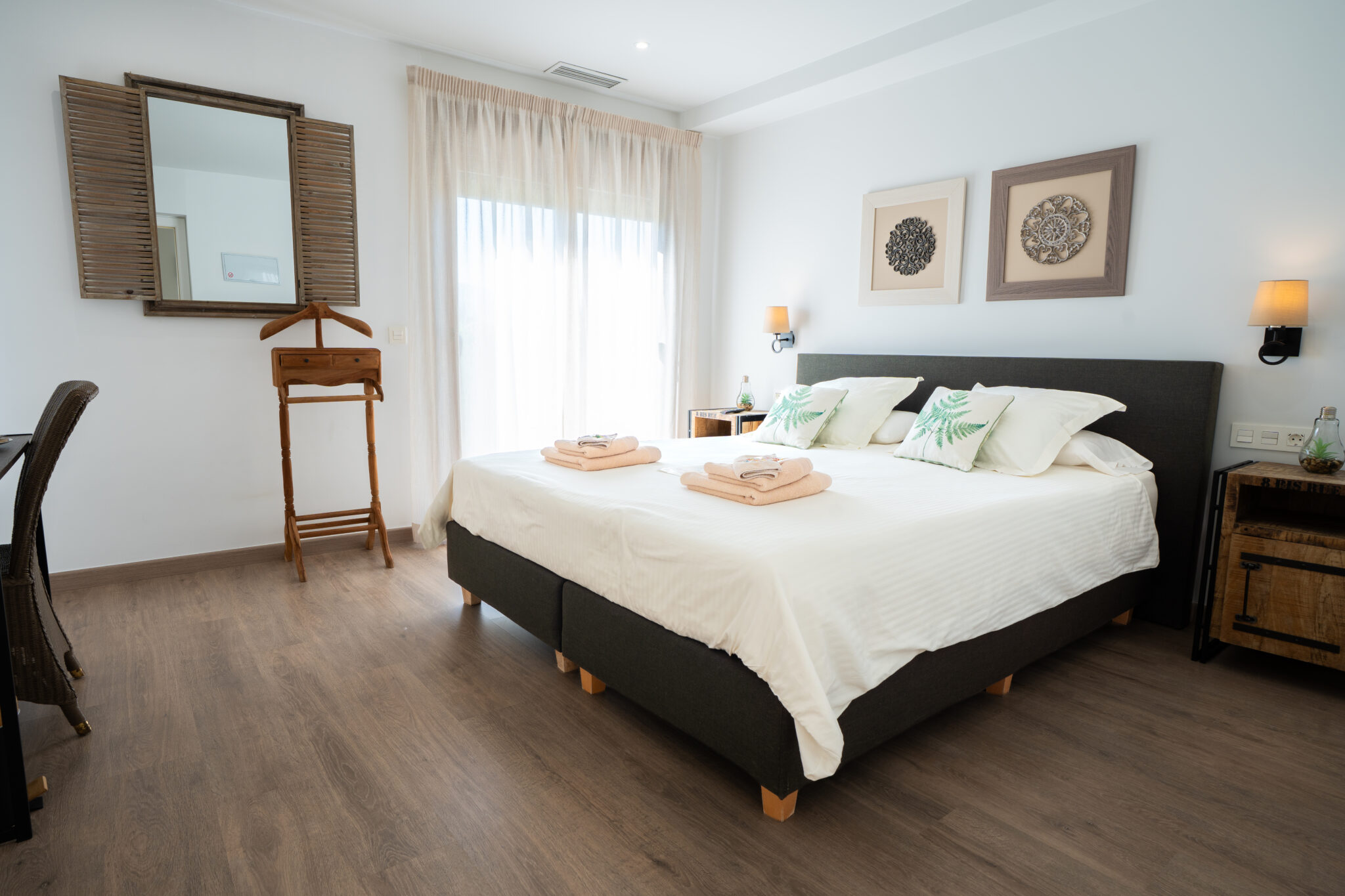 Canelobre kamer in warm ochtendlicht