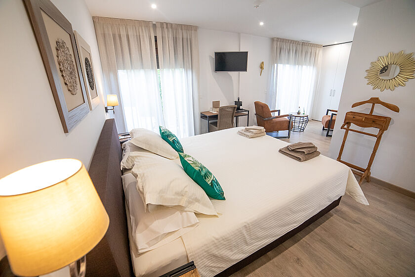 Badkamer met grote regendouche