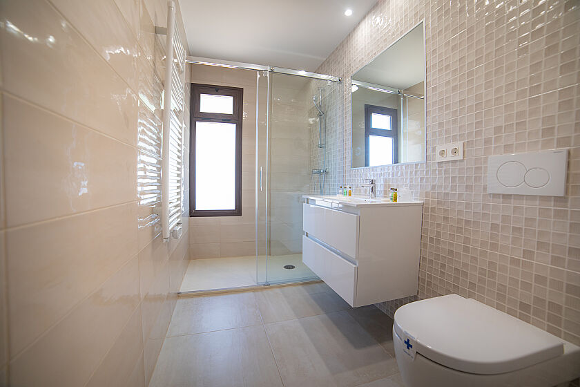 Badkamer van het appartement